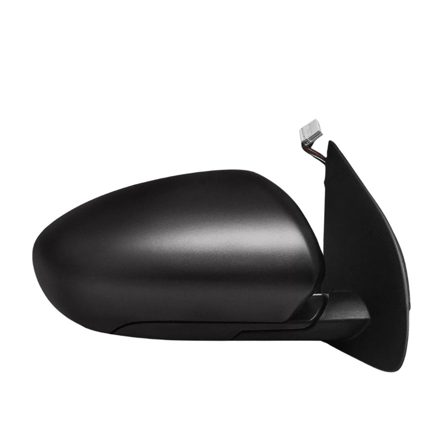 Nissan Qashqai 2007-2014 Electric Door Wing Mirror Black Right Side