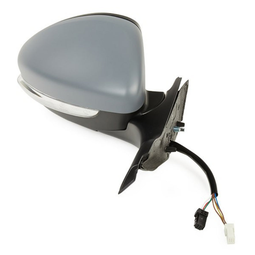 Peugeot 208 2012-2019 Electric Wing Door Mirror Primed Drivers Side Right