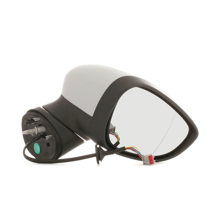 Ford Fiesta Mk7 2013-2018 Electric Wing Door Mirror Primed Drivers Side Right