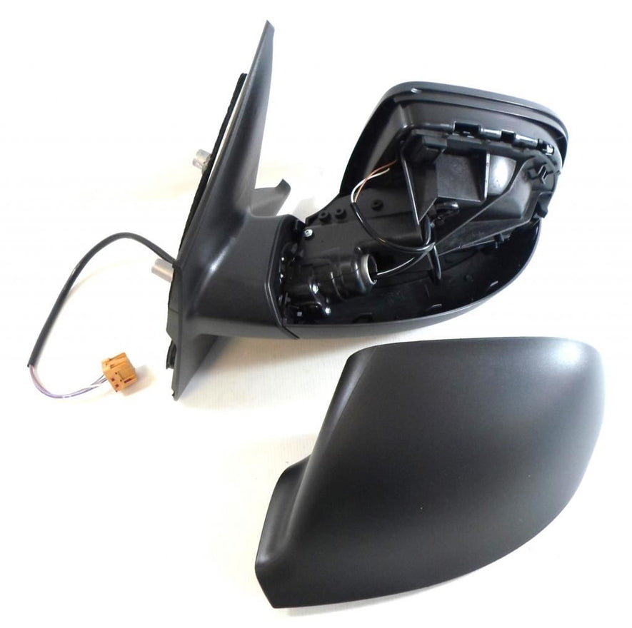 VW Transporter T5 2010-2015 Electric Black Door Wing Mirror Left Passenger Side