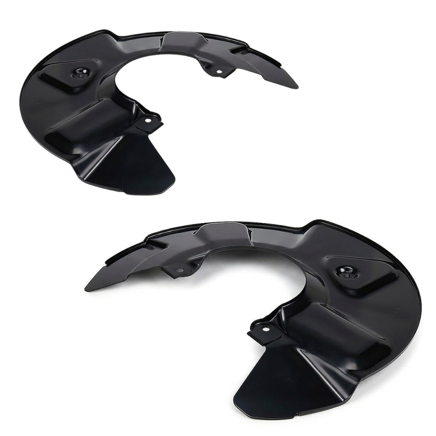 VW Transporter T5/T6 2003-2024 Front Brake Disc Dust Back Plate Shields Pair