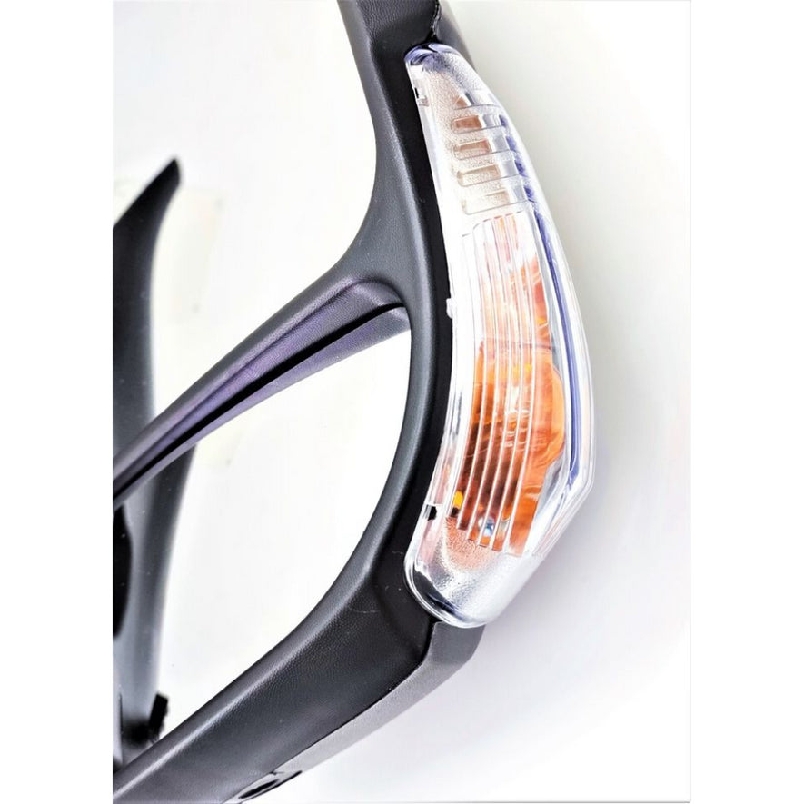 Renault Master 2010-2024 Electric Black Long Arm Wing Door Mirror Right Side