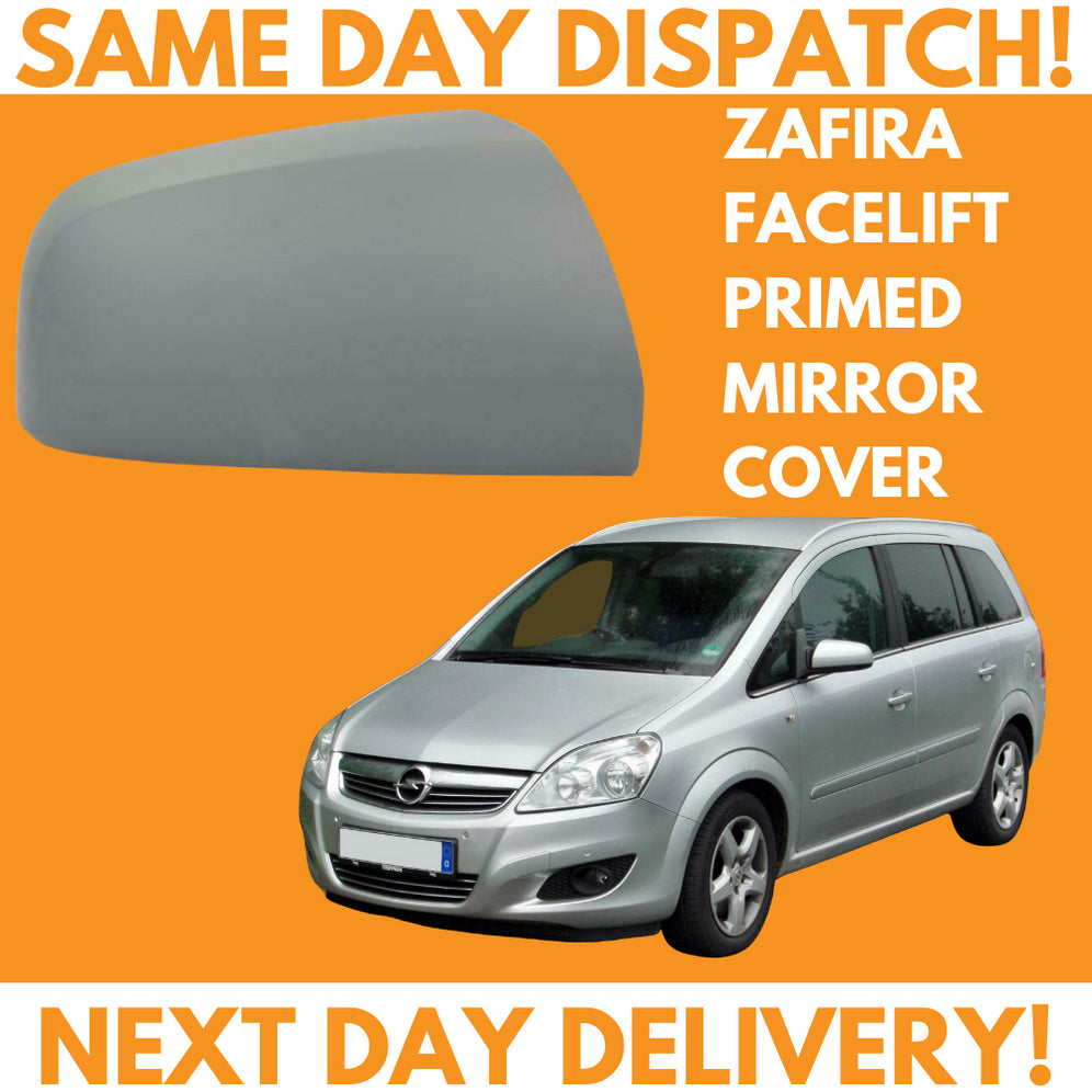 Vauxhall Zafira B MK2 2008-2014 Wing Mirror Cover Primed Right Side