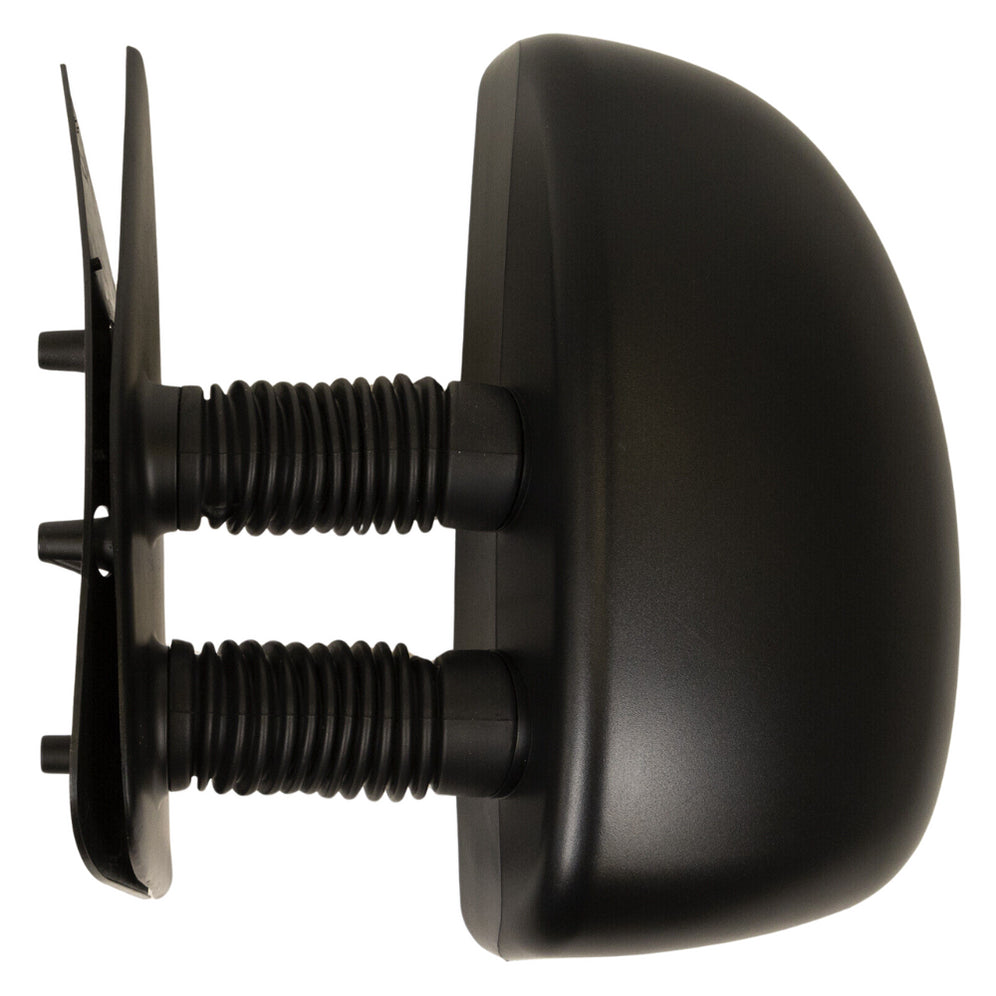 Fiat Ducato 1998-2006 Long Arm Manual Black Wing Door Mirror Passenger Side Left