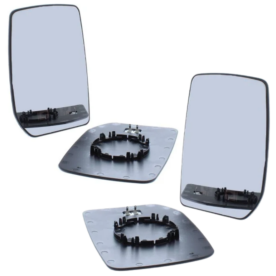 TRANSIT MK6/MK7 2000-2013 MANUAL DOOR WING MIRRORS GLASS PAIR LEFT & RIGHT