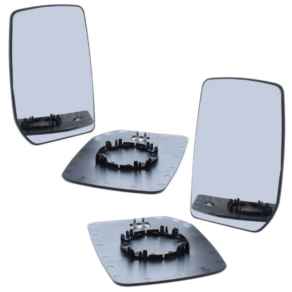 TRANSIT MK6/MK7 2000-2013 MANUAL DOOR WING MIRRORS GLASS PAIR LEFT & RIGHT