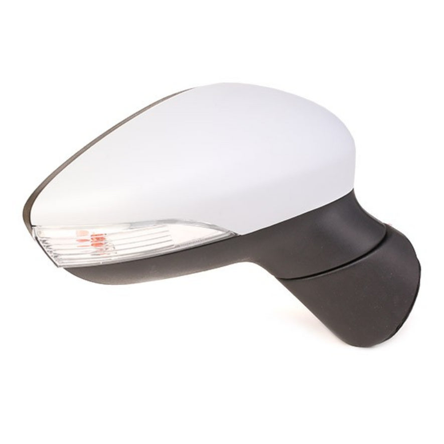 Ford Fiesta Mk7 2013-2018 Electric Wing Door Mirror Primed Drivers Side Right