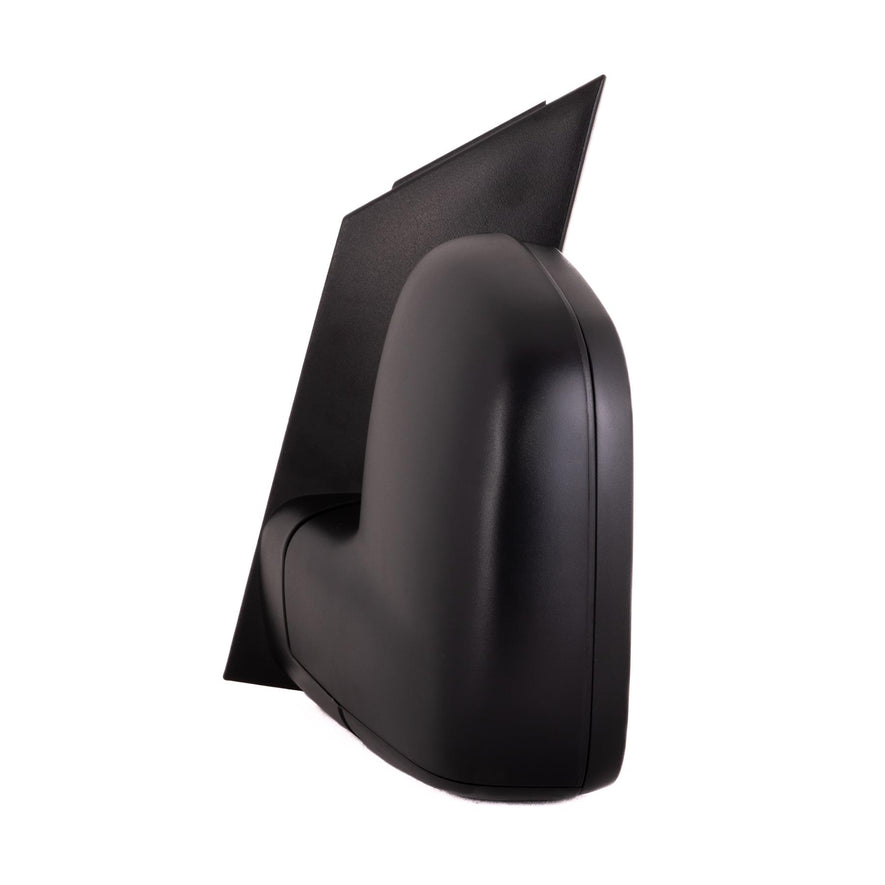 VW Caddy Van 2010-2016 Manual Black Door Wing Mirror Left Side