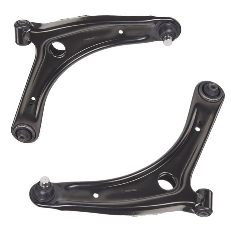 For Mitsubishi Outlander Mk2 2006-2012 Front Lower Wishbones Suspension Arms Pair