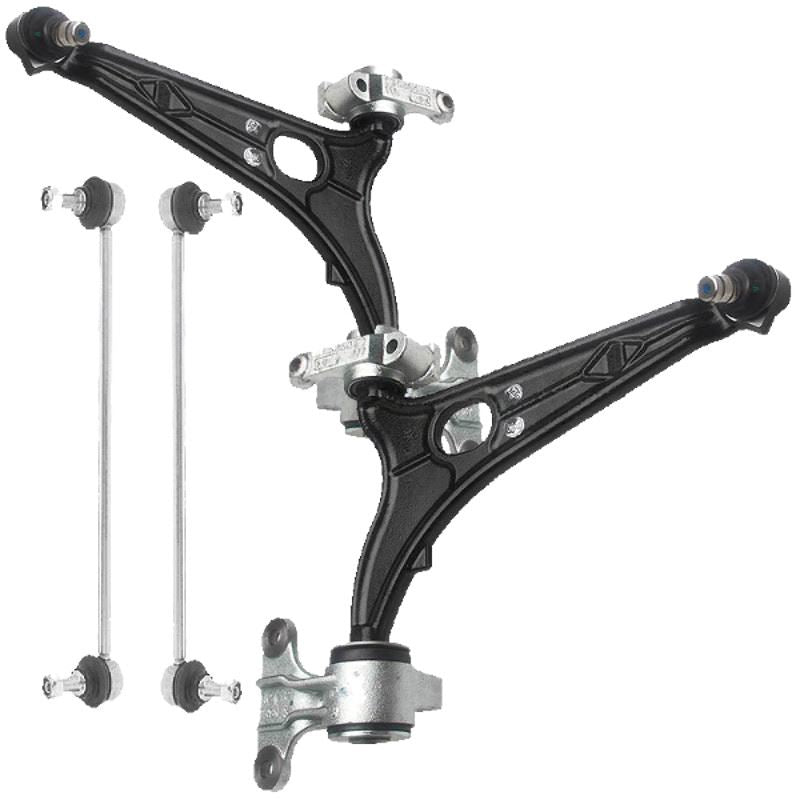 For Citroen Dispatch 2007-2015 Front Lower Wishbones Arms and Drop Links Pair
