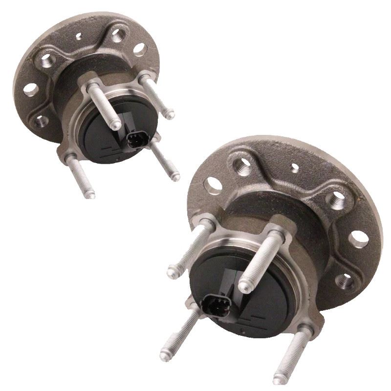 For Cadillac BLS 2006-2010 Rear Hub Wheel Bearing Kits Pair Inc ABS Sensor