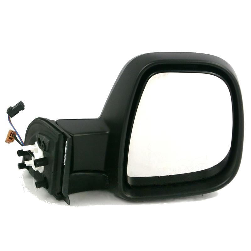 Peugeot Partner 2012-2019 Black Electric Wing Mirror Door Right Side