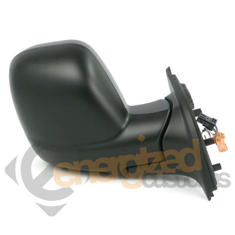 Peugeot Partner 2012-2019 Black Electric Wing Mirror Door Right Side