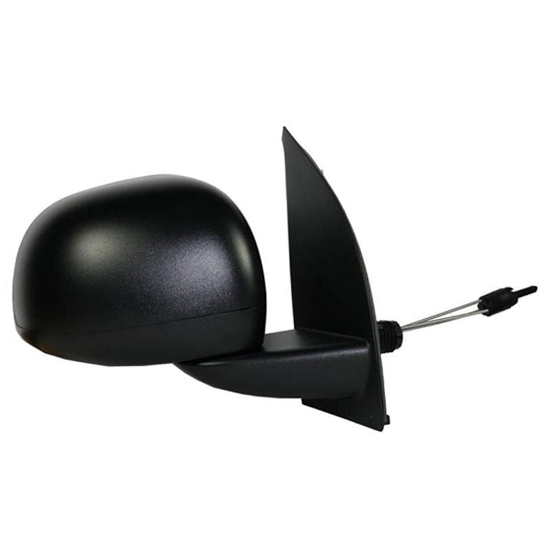 Fiat Panda 2009-2012 Cable Manual Wing Door Mirror Black Drivers Side Right