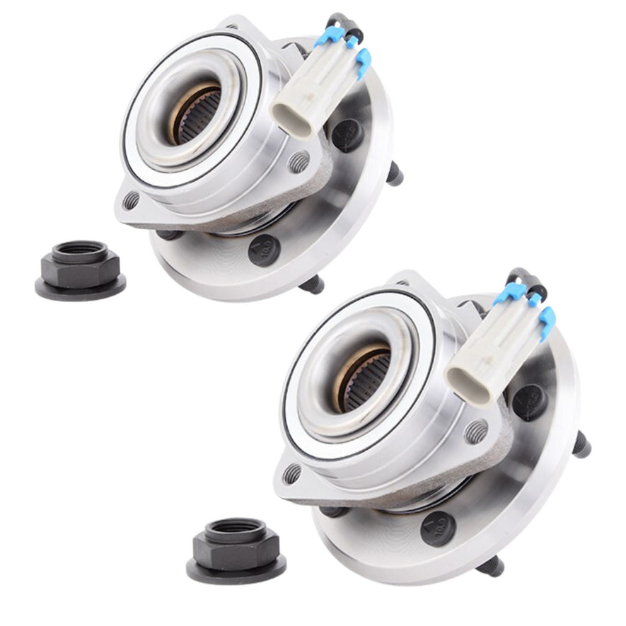 For Chevrolet Captiva 2007-2011 Front Hub Wheel Bearing Kits Pair Inc ABS Sensor