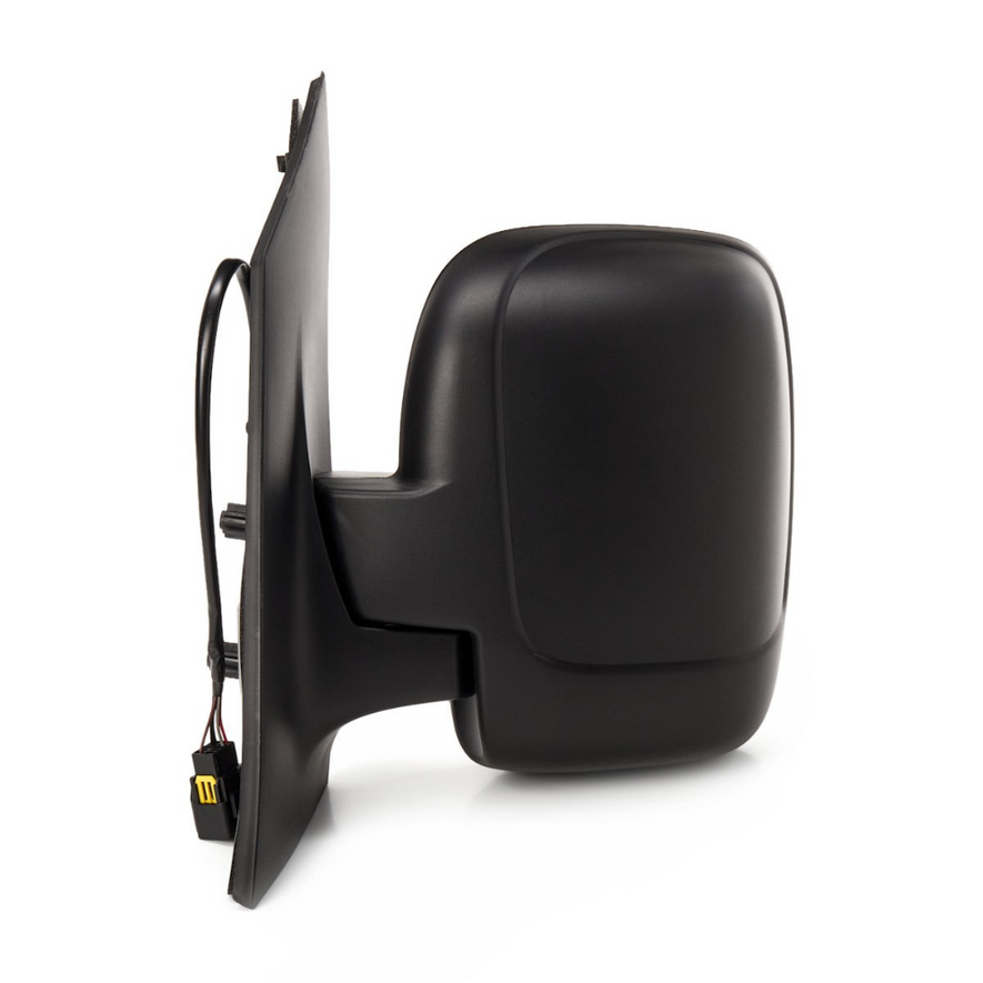 Peugeot Expert 2007-2016 Electric Door Wing Mirror Twin Glass Black Left Side