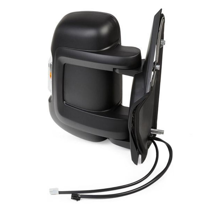 Citroen Relay 2006-2023 Short Arm Electric Wing Door Mirror Inc Temp Sensor