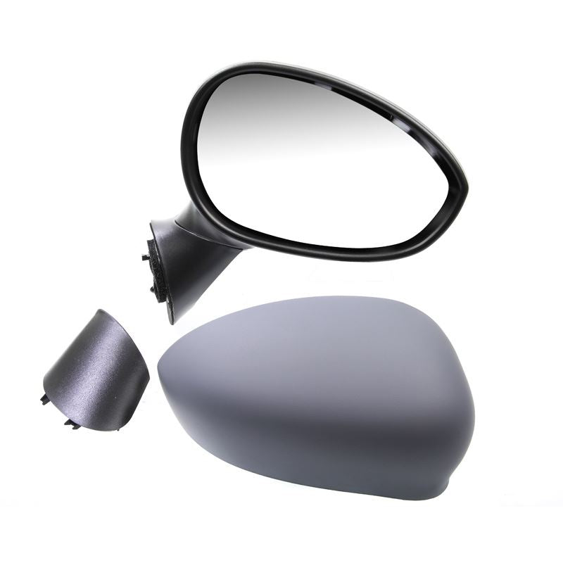 Fiat 500 2008-2016 Electric Wing Door Mirror Primed Drivers Side Right