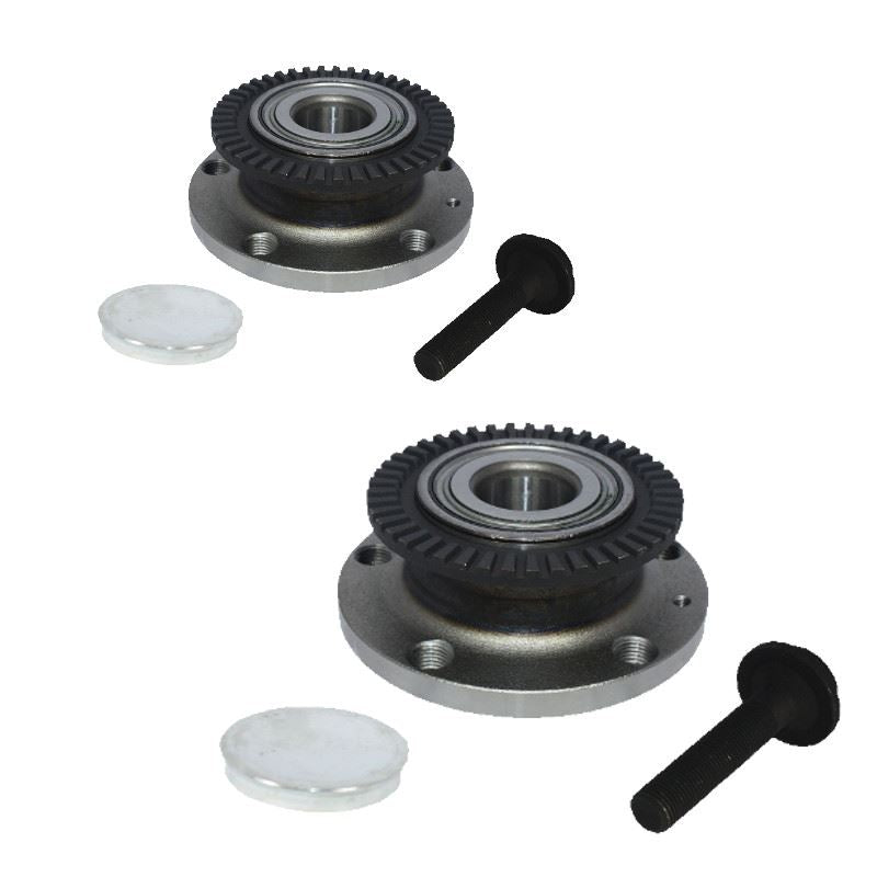 For Audi A4 2000-2008 Rear Hub Wheel Bearing Kits Pair