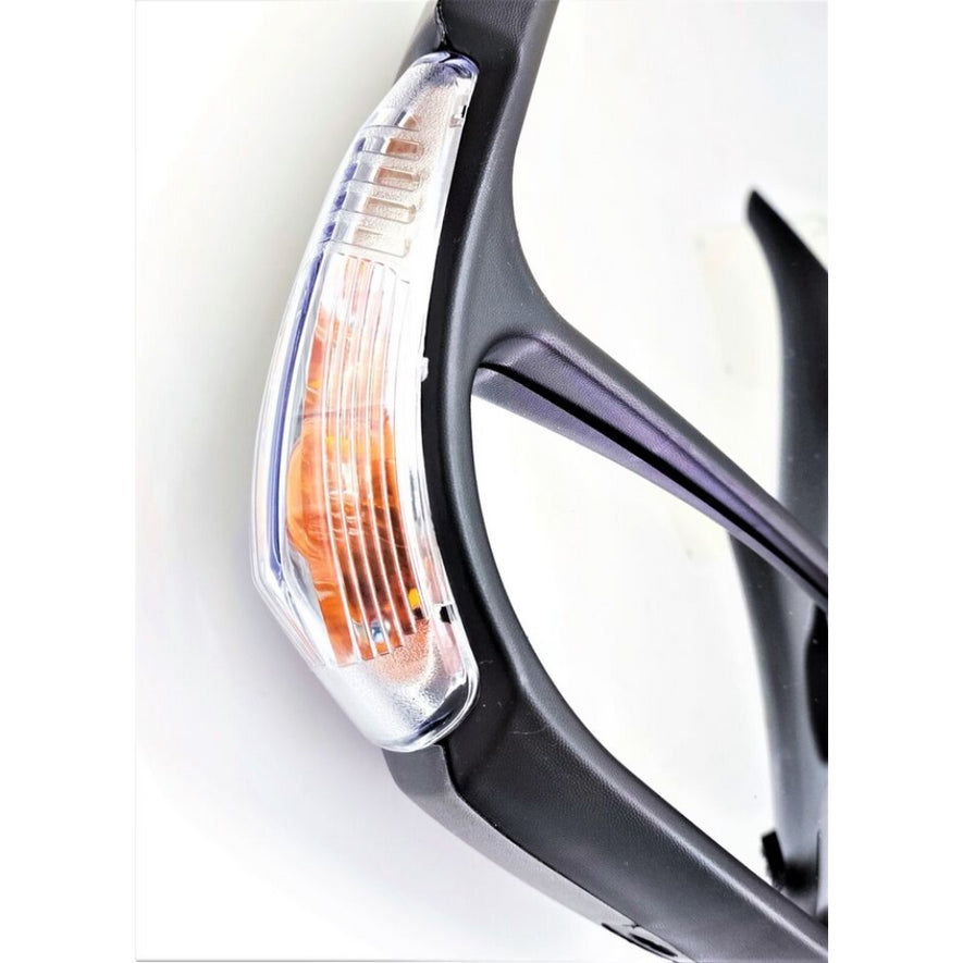 Nissan NV400 Van 2011-2021 Electric Black Long Arm Wing Door Mirror Left Side