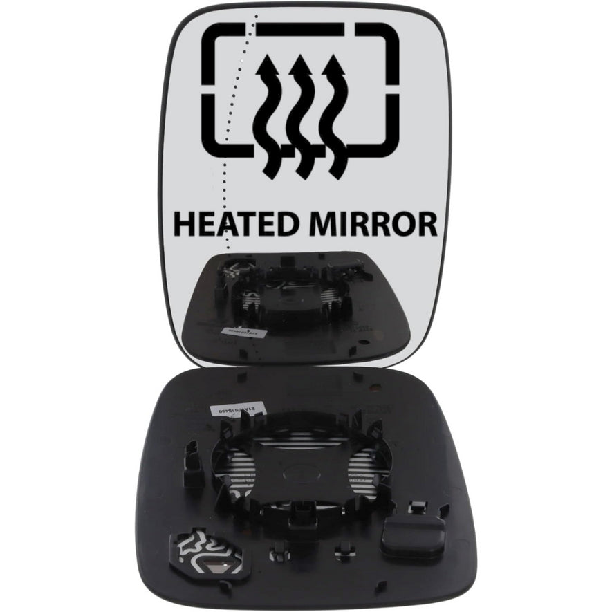 Nissan Primastar 2021-2025 Heated Door Wing Mirror Glass Left