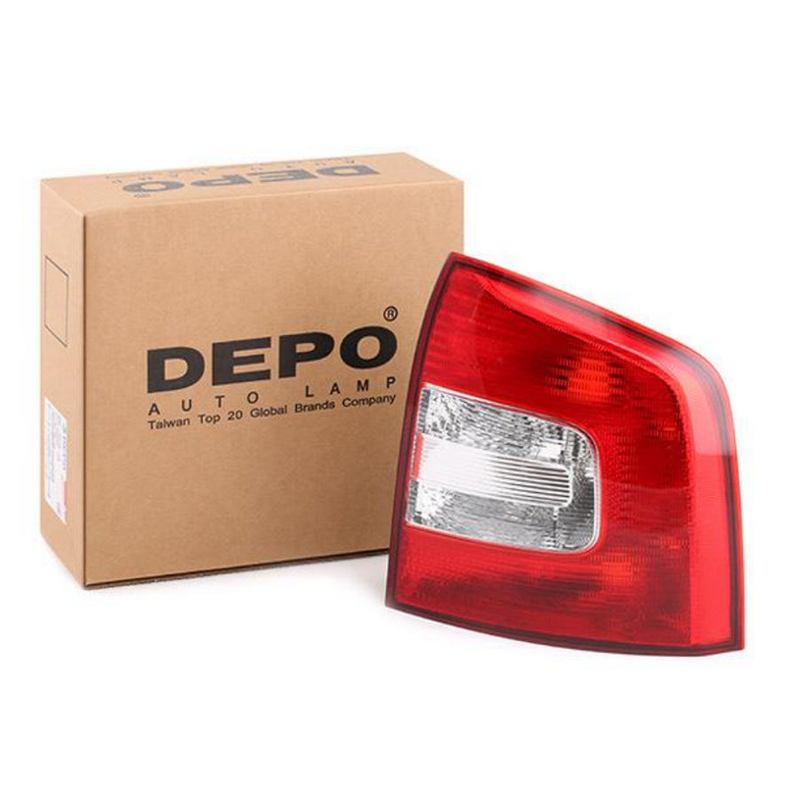Skoda Octavia Estate 2009-2013 Rear Light Tail Light Lamp Left Side