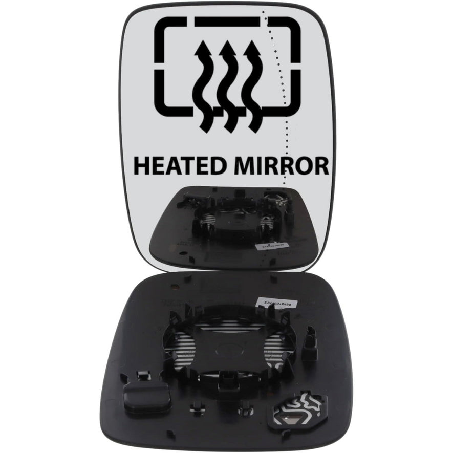 Nissan Primastar 2021-2025 Heated Door Wing Mirror Glass Left