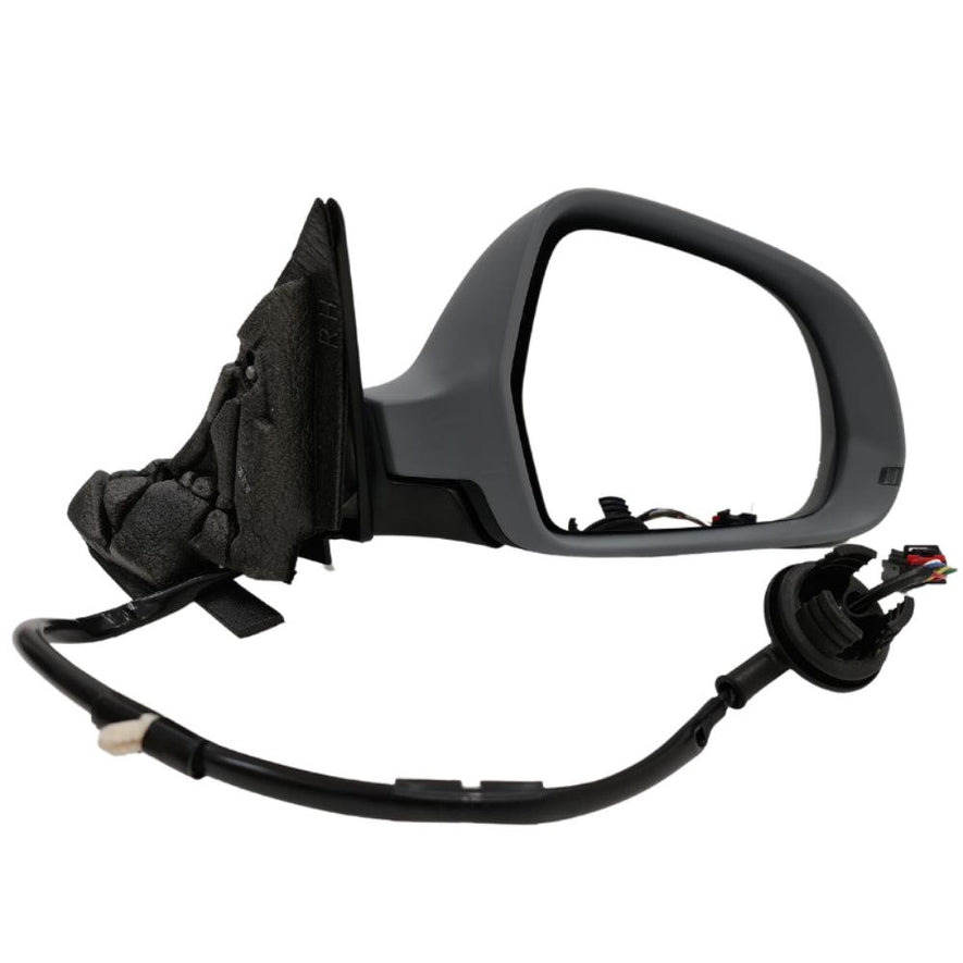 Audi A3 Sportback 2008-2010 Electric Primed Door Wing Mirror Right Side - Spares Hut