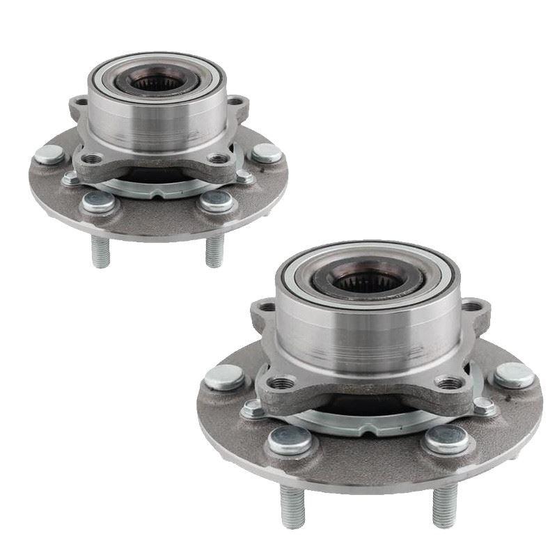 For Mitsubishi L200 2.5 DiD 2006-2015 Front Hub Wheel Bearing Kits Pair - Spares Hut