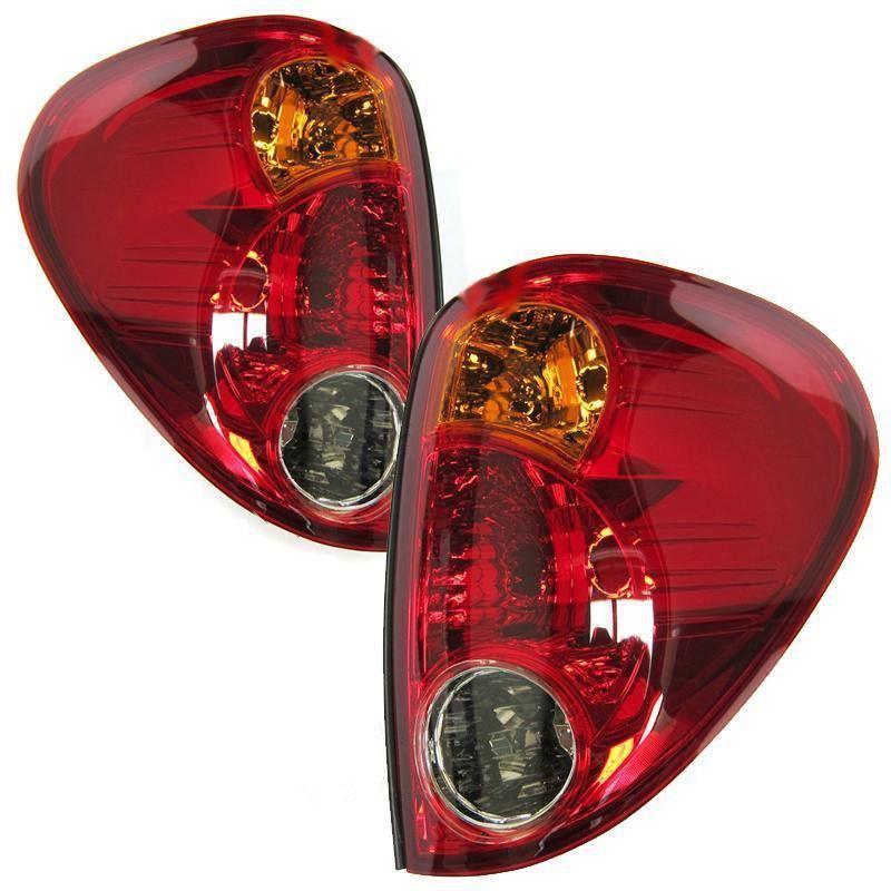 Mitsubishi L200 Pickup 2006-2015 Rear Tail Lights 1 Pair Left & Right - Spares Hut