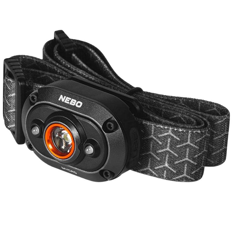 Nebo Mycro Head Torch Headlamp 400 Lumen Rechargeable Work Light - Spares Hut