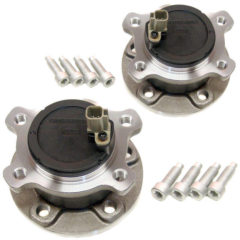 For Volvo S60 Mk2 2010-2018 Rear Hub Wheel Bearing Kits Pair - SparesHut