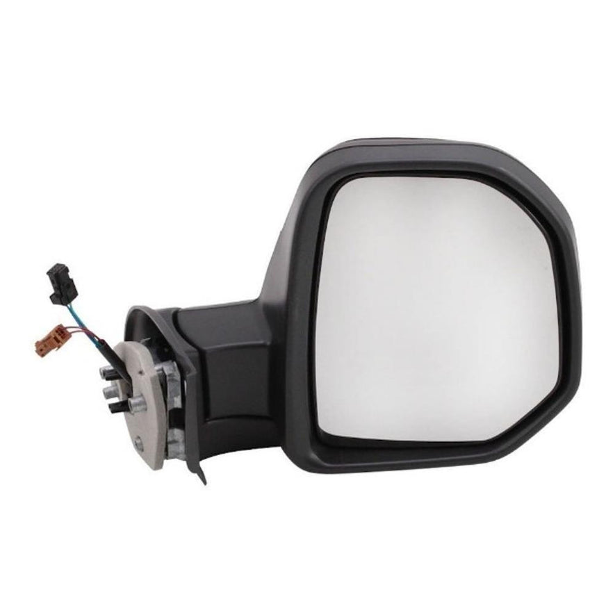 Peugeot Partner 2008-2012 Electric Wing Door Mirror Black Drivers Side - Spares Hut