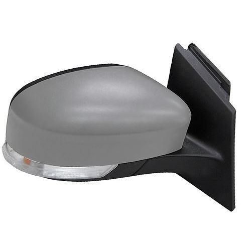 Ford Focus MK3 2011-2017 Door Wing Mirror Electric Primed Driver Side Right - SparesHut