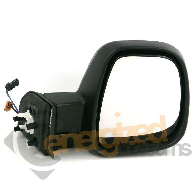 Peugeot Partner 2012-2019 Black Electric Wing Mirror Door Right Side - Spares Hut