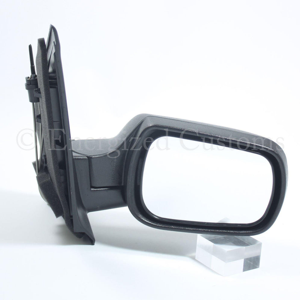 Ford Fiesta Mk6 2002-2005 Cable Adjust Wing Door Mirror Black Cover Drivers Side - Spares Hut