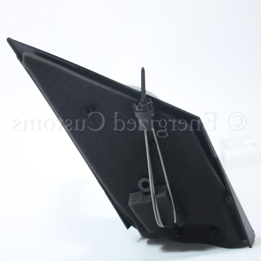 Ford Fiesta MK6 2002-2005 Manual Black Wing Door Mirror Passenger Side Left - Spares Hut