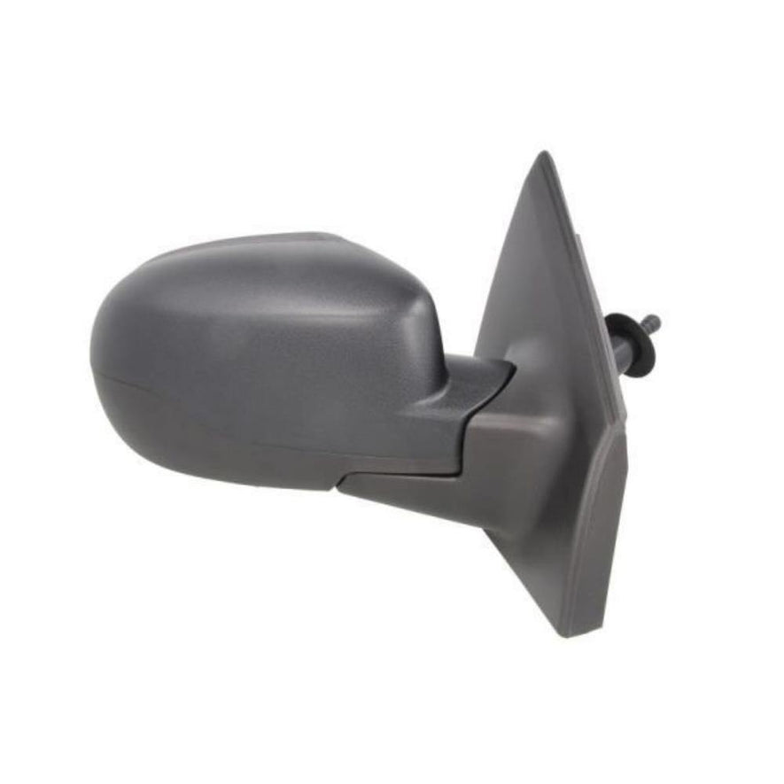Renault Clio MK3 2009-2013 Black Manual Door Wing Mirror Right Side - SparesHut