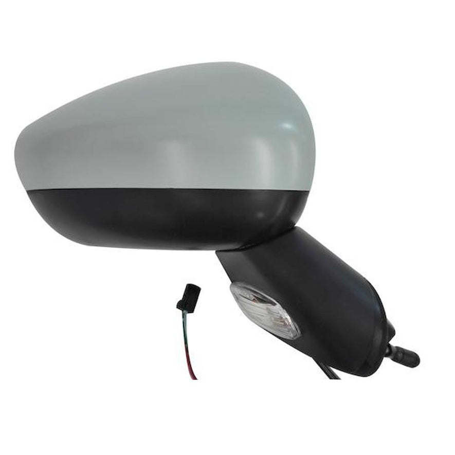 Citroen C3 Mk2 2009-2016 Electric Door Wing Mirror Primed Drivers Side Right - SparesHut