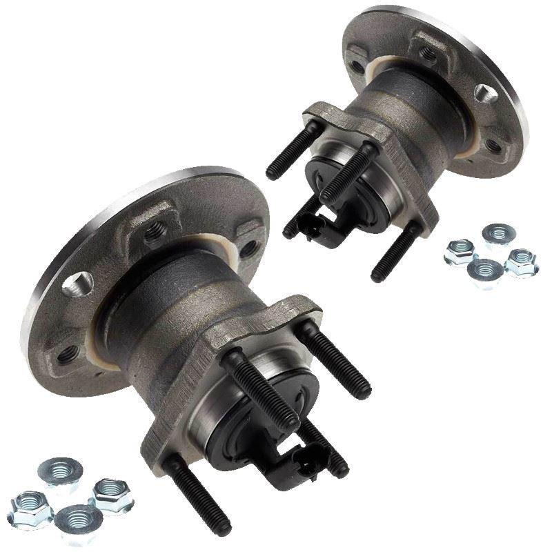 Vauxhall Astra MK5 2004-2010 4 Stud Rear Wheel Bearing Kits Pair Inc ABS Sensor - Spares Hut