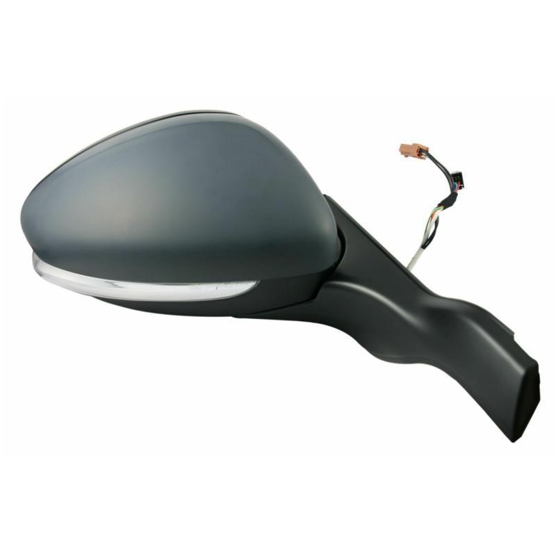 Peugeot 2008 2012-2020 Electric Door Wing Mirror Primed Cover Right Side - Spares Hut