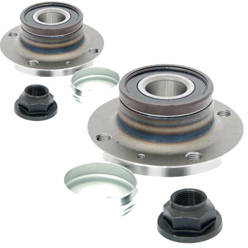 For Vauxhall Adam 2012-2016 Rear Hub Wheel Bearing Kits Pair 4 Stud Drum Brakes - SparesHut