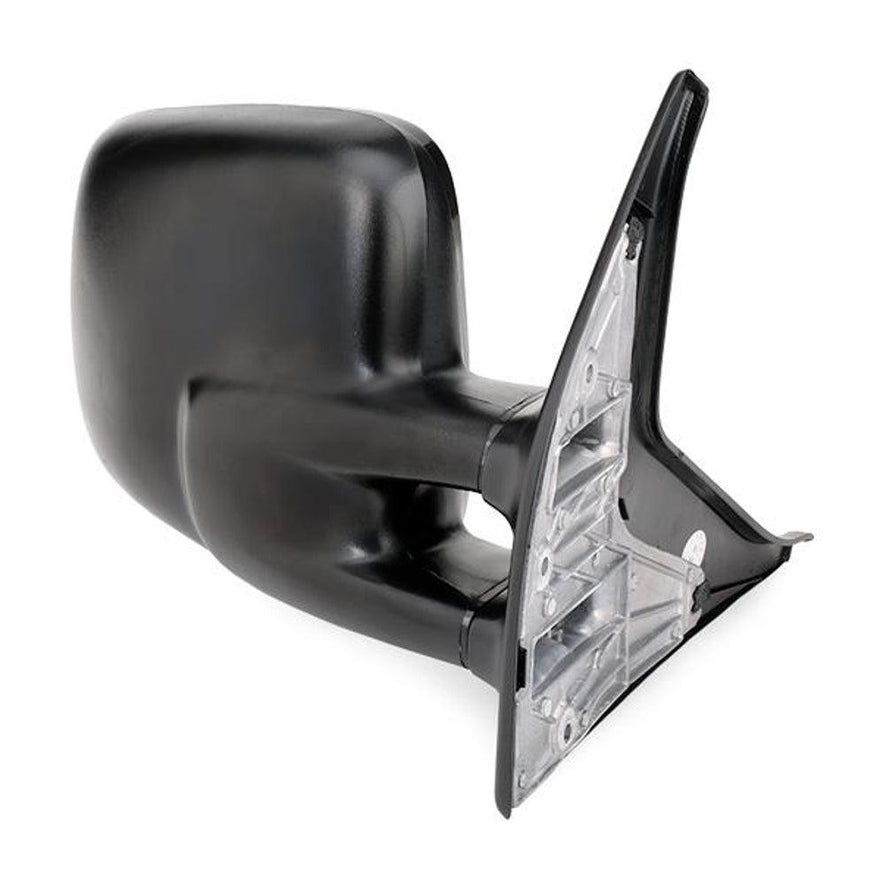 VW Transporter T4 Van 1990-2003 Manual Door Wing Mirror Black Cover Drivers Side - Spares Hut
