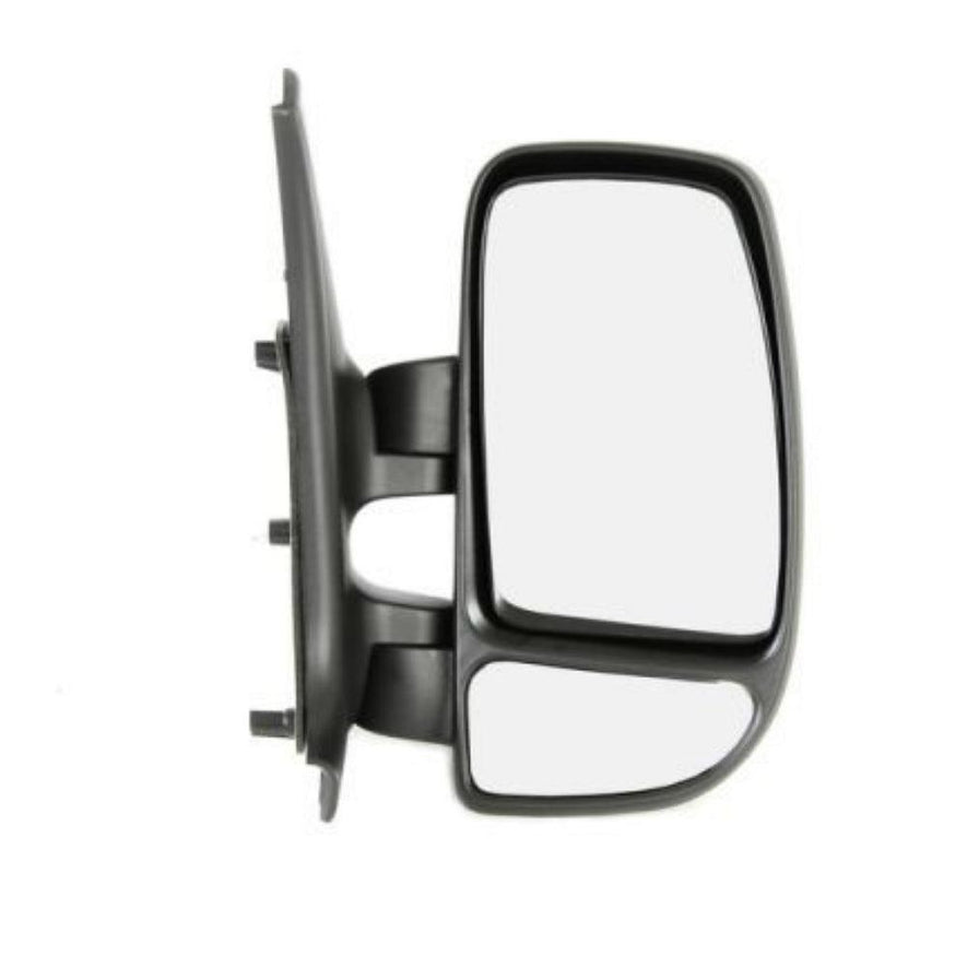 Nissan Interstar Van 2003-2011 Manual Adjust Black Wing Door Mirror Drivers Side - Spares Hut