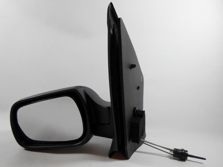 Ford Fiesta MK6 2002-2005 Manual Black Wing Door Mirror Passenger Side Left - Spares Hut