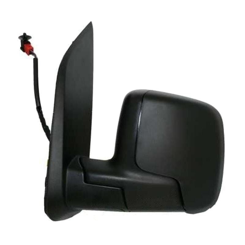 For Peugeot Bipper 2008-2018 Electric Adjust Door Wing Mirror Black Left Side - Spares Hut