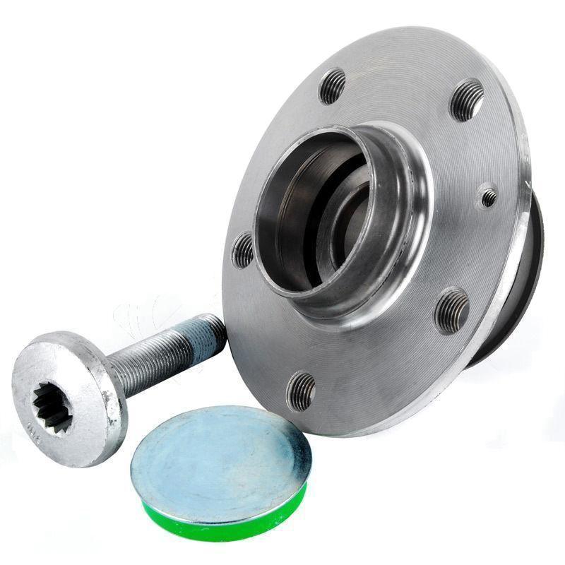 For VW Golf Plus 2005-2015 Rear Hub Wheel Bearing Kits Pair Inc ABS Ring - Spares Hut