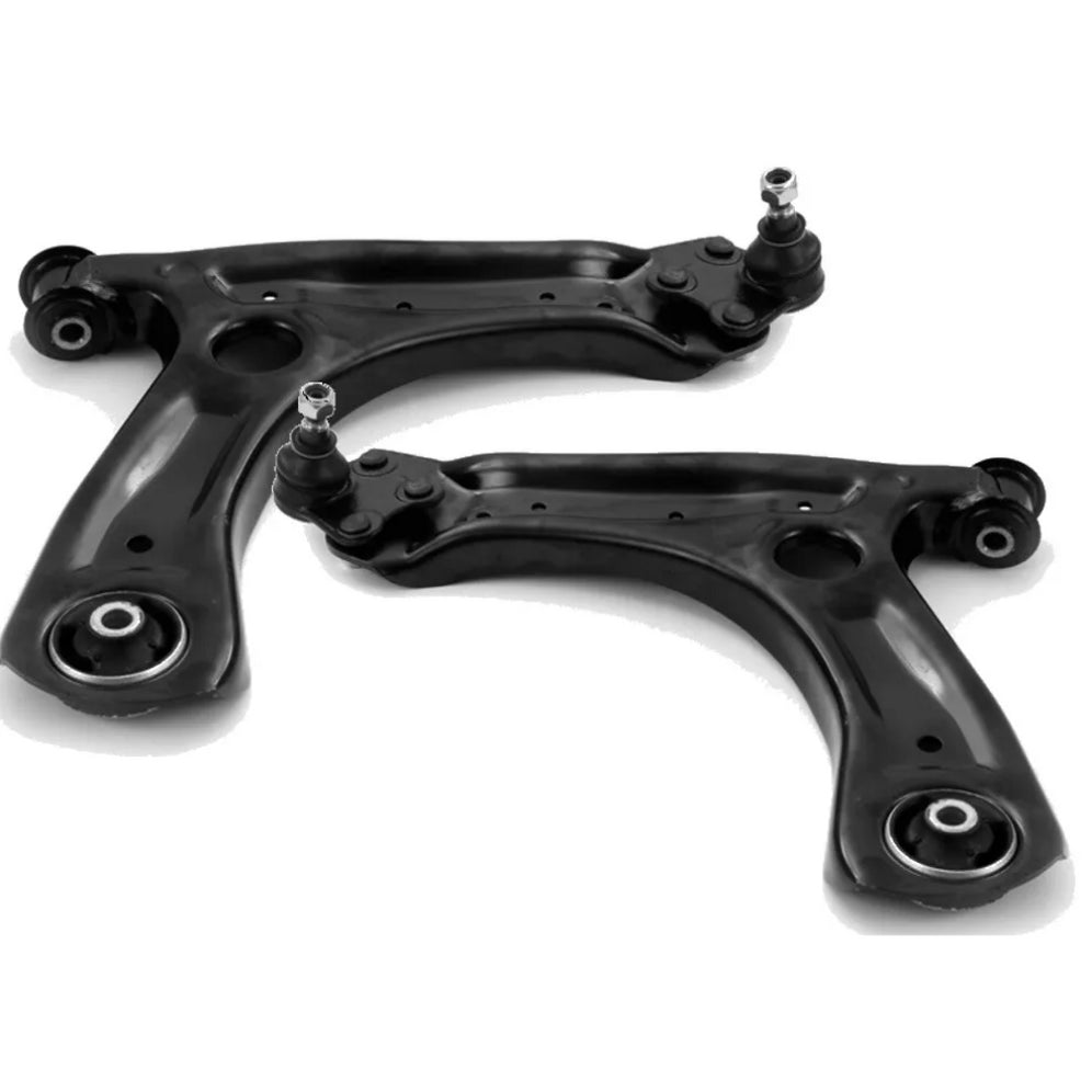 For Seat Ibiza Mk5 2008-2016 Lower Front Wishbones Suspension Arms Pair