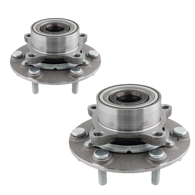 For Mitsubishi L200 2.5 DiD 2006-2015 Front Hub Wheel Bearing Kits Pair