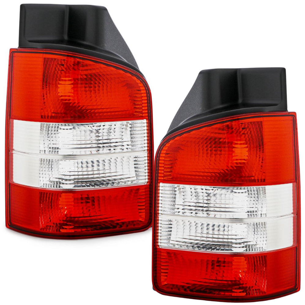 VW Transporter T5 2003-2010 Twin Door Rear Light Tail Lights 1 Pair Left & Right